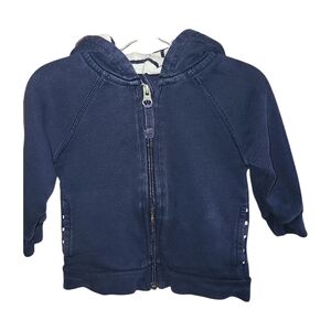 Hanna Andersson Hoodie Size 18-24M / 80cm Navy Blue Full Zip